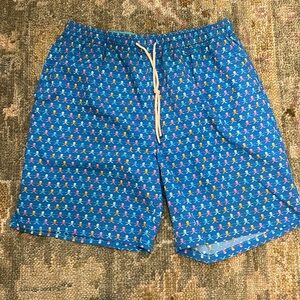 Peter Millar men’s swim trunks